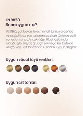 RELUX IPL9850 PURECARE 3MILYON ATIM IPL LAZER EPILASYON CIHAZI - 7