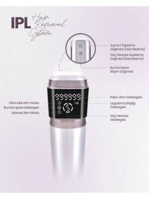 RELUX IPL9950 SKINMATCH PURECARE 3.000.000 ATIM LAZER EPILASYON CIHAZI - 1