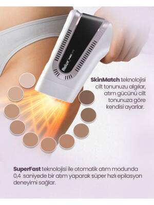 RELUX IPL9950 SKINMATCH PURECARE 3.000.000 ATIM LAZER EPILASYON CIHAZI - 6