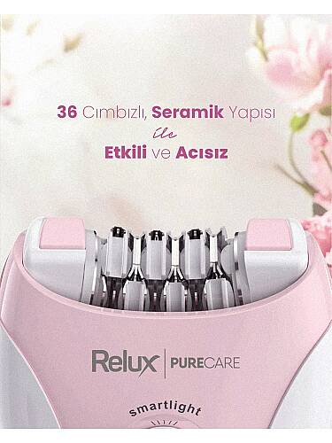 RELUX REP5736 36 CIMBIZ SARJLI EPILATOR - 6