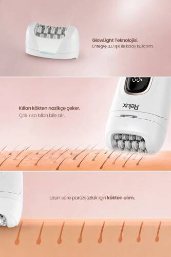 Relux Rep9548 G 48 Cımbız Epılator Set - 5