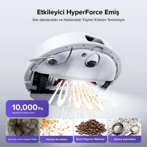 Roborock S8 Pro Plus 10.000pa Vıbrarıse2 Cop Istasyonlu Robot Supurge - 2