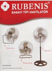 Tsı-rubenıs Rbs-20 Plus Pro 130w Sanayı Tıpı Vantılator - 3