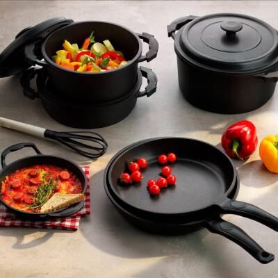 SCHAFER BLACK MASTER DERIN TENCERE 24 CM - 4