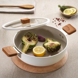 SCHAFER CERAMONI SERAMIK BASIK TENCERE 26CM - 3