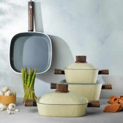 SCHAFER CHALLENGER SERAMIK TENCERE SETI 7 PRC - 7