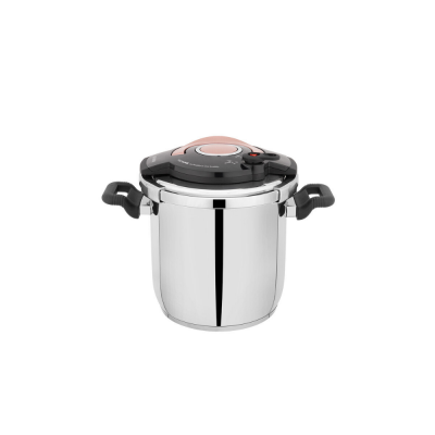 Schafer Cooky Duduklu Tencere 7 L- Sıyah/rosegold/fume - 1
