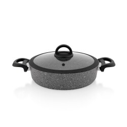 SCHAFER CUCINA 7 PRC GRANIT TENCERE SET GRI - 3