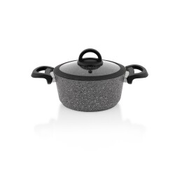 SCHAFER CUCINA 7 PRC GRANIT TENCERE SET GRI - 4