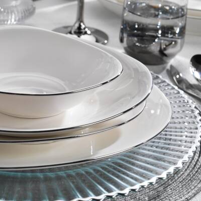 SCHAFER DINA 56 PRC YEMEK TAKIMI PLATIN - 3
