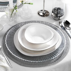 SCHAFER DINA 56 PRC YEMEK TAKIMI PLATIN - 4