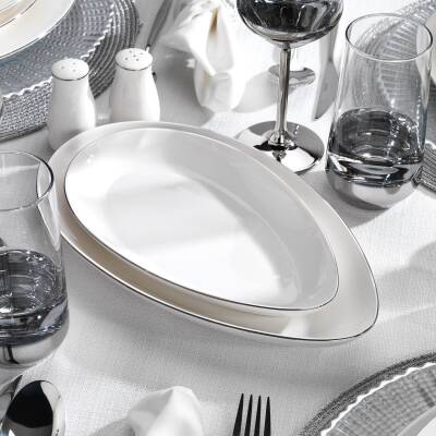 SCHAFER DINA 56 PRC YEMEK TAKIMI PLATIN - 5