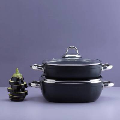 SCHAFER GASTRONOMIE MASTER GRANIT BASIK TENCERE 24 CM - 1