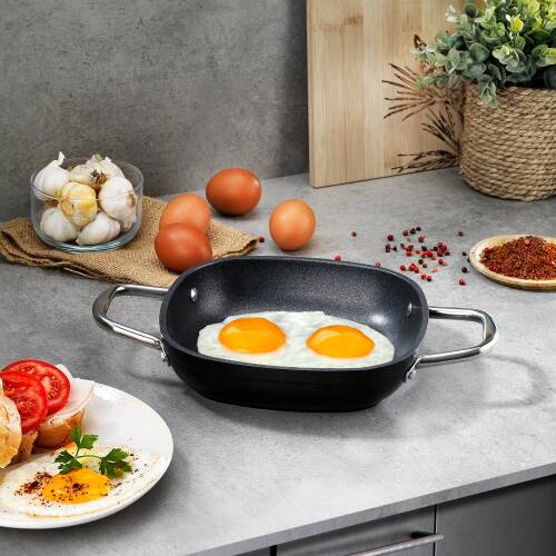 Schafer Gastronomıe Master Granıt Sahan 20 Cm Sıyah - 4