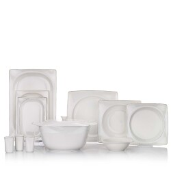 Schafer Glamor Prıvate Yemek Takım-60 Prc-beyaz02 - 4