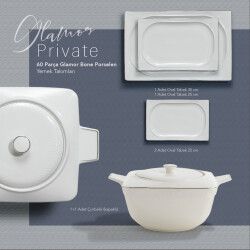 Schafer Glamor Prıvate Yemek Takım-60 Prc-beyaz02 - 6