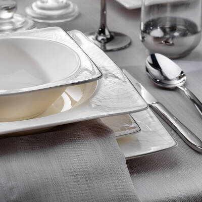 Schafer Glamor Prıvate Yemek Takım-60 Prc-beyaz02 - 9