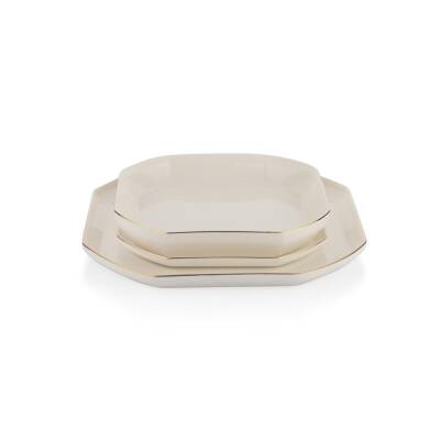 SCHAFER GRACEFUL BONE YEMEK TAKIMI 56 PARCA- GOLD - 7