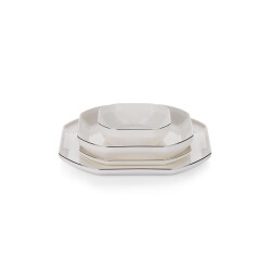 SCHAFER GRACEFUL BONE YEMEK TAKIMI 56 PARCA- PLATIN - 6