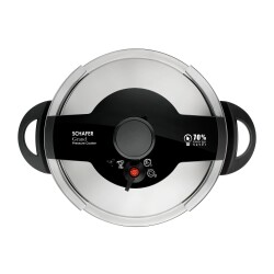 SCHAFER GRAND DUDUKLU TENCERE 12 L-SIYAH - 2