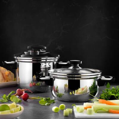 SCHAFER IN SAFE DUDUKLU TENCERE SETI 4 LITRE - 8