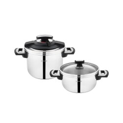 SCHAFER IN SAFE DUDUKLU TENCERE SETI 4 LITRE - 2