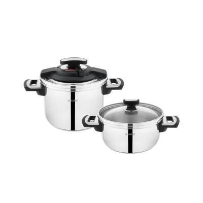 SCHAFER IN SAFE DUDUKLU TENCERE SETI 4 LITRE - 2
