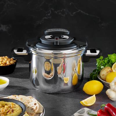 SCHAFER IN SAFE DUDUKLU TENCERE SETI 7 LITRE - 1