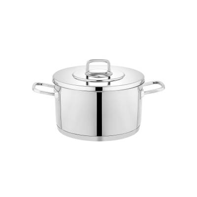 SCHAFER NEW PRIME CELIK TENCERE SETI 8 PARCA- INOX - 7