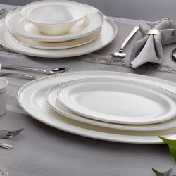 Schafer Queen Classy Bone Yemek Takımı-60 Prc.-gum01 1s5900 - 5