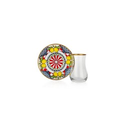 Schafer Sourtıe 6 Kısılık Cam Cay Setı 12 Prc