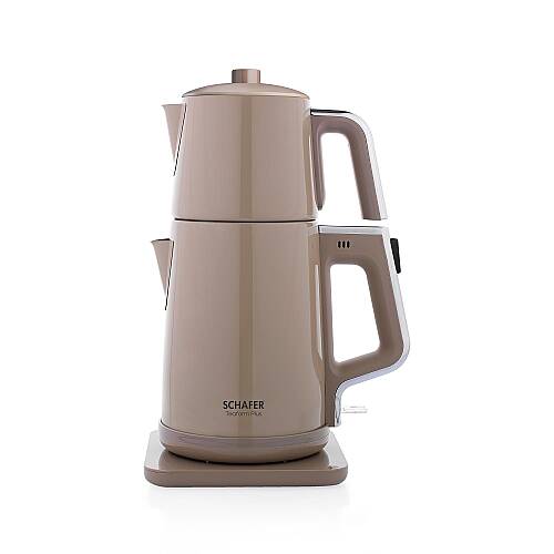 SCHAFER TEAFORM PLUS PASLANMAZ CELIK CAY MAKINESI BEJ - 2