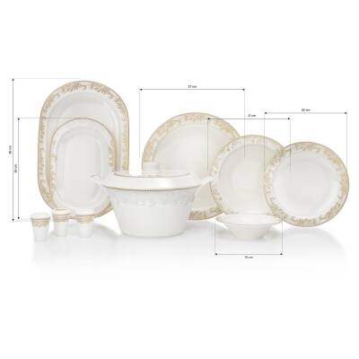 SCHAFER TILSIM BLOOMFEST 60 PRC YEMEK TAKIMI GOLD - 1