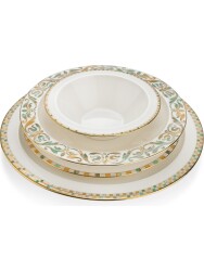 SCHAFER TILSIM JADE 60 PRC YEMEK TAKIMI YESIL