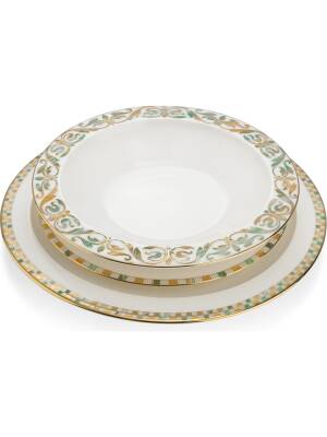 SCHAFER TILSIM JADE 60 PRC YEMEK TAKIMI YESIL - 2