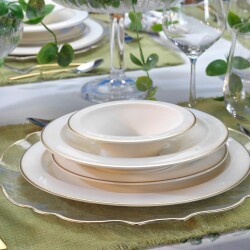 SCHAFER TILSIM TIMELESSS 60 PRC YEMEK TAKIMI GOLD - 3
