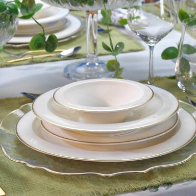 SCHAFER TILSIM TIMELESSS 60 PRC YEMEK TAKIMI GOLD - 3