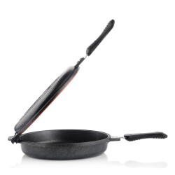Schafer Yuvarlak Double Grıll Pan 30 Cm - 5