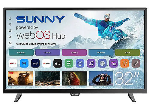 Sunny 32 Webos 80 Ekran Sn32dal540-0276 Led Tv - 1