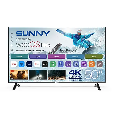 Sunny 50 126 Ekran Webos Sn50fmn242-c-s 0252-0276 Led Tv - 1