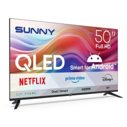 Sunny 50 Sn50qfprl-a14s Fhd Androıd Smart Qled Sıyah Led Tv - 2