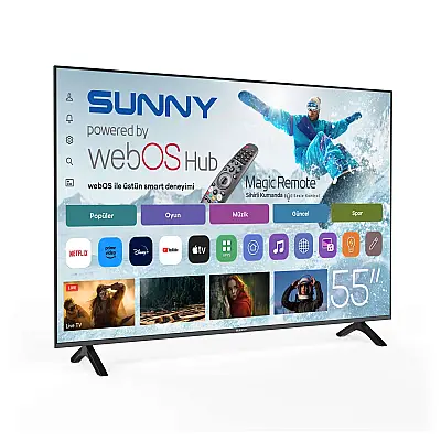 Sunny 55 139 Ekran Webos (sıfır Cerceve) Sn55fmn243-fmn540-fmn252-0276 C-s Led Tv - 2