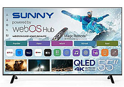 Sunny 55 Qled Ultra Hd 4k Webos 2.0 Frameless Sn55qmn252-027 Led Tv
