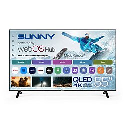 Sunny 55 Qled Ultra Hd 4k Webos 2.0 Frameless Sn55qmn252-027 Led Tv