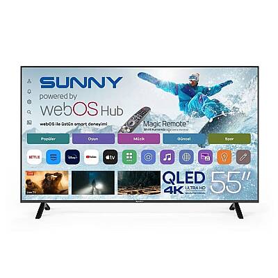 Sunny 55 Qled Ultra Hd 4k Webos 2.0 Frameless Sn55qmn252-027 Led Tv - 1