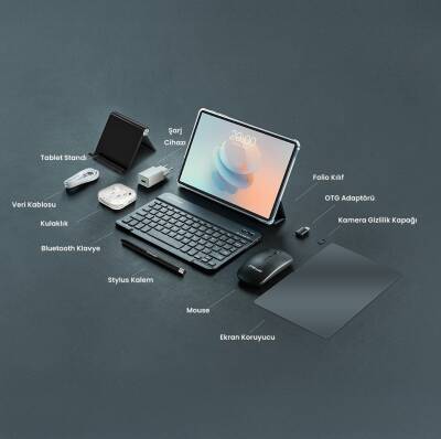 Teclast T65 Lte 13.4 Inc 6gb/128 Gb (kılıf-klavye-kalem-mouse) Tablet (evofone Servıs Garantılı) - 7