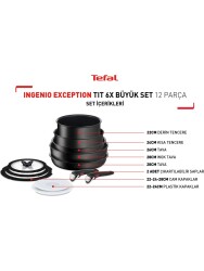 TEFAL 2100129606 INGENIO EXCEPTION TIT 6X BUYUK SET 12 PRC