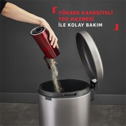 Tefal 7211005342 Ty2098wo X-force Flex 9.60 Sarjlı Dık Supurge - 4