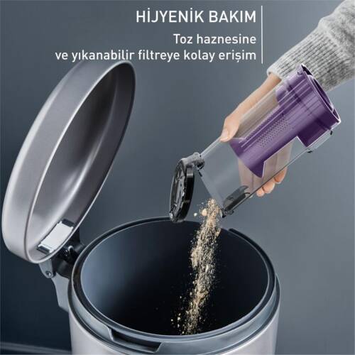 Tefal Ty6a35tr X-pert 7.60 Allergy Sarjlı Dıkey Supurge - 6