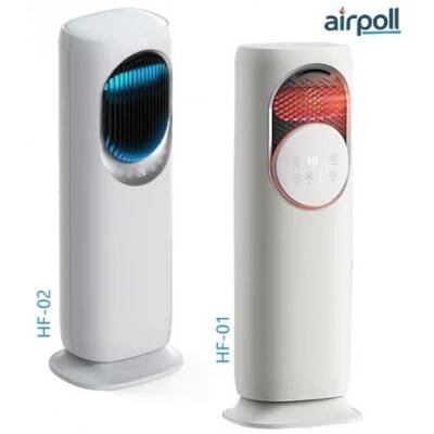 TSI - AIRPOLL UZAKTAN KUMANDALI SICAK-SOGUK SU VE BUZ HAZNELI DIKEY VANTILATOR - 2